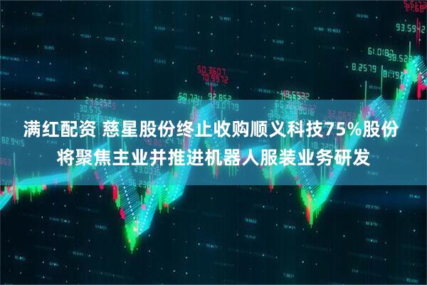 满红配资 慈星股份终止收购顺义科技75%股份 将聚焦主业并推进机器人服装业务研发
